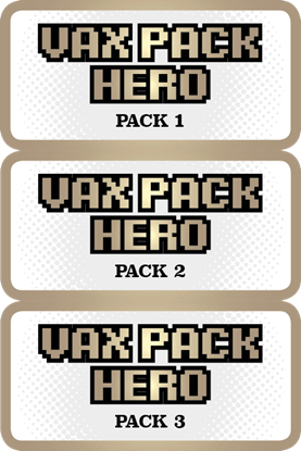 Picture of Vax Pack Hero Cards - Sets 1, 2, and 3
